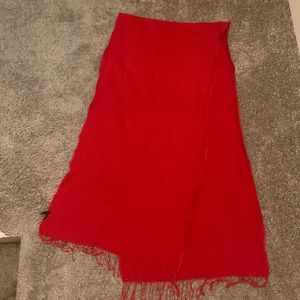 Red Kenneth Cole Scarf